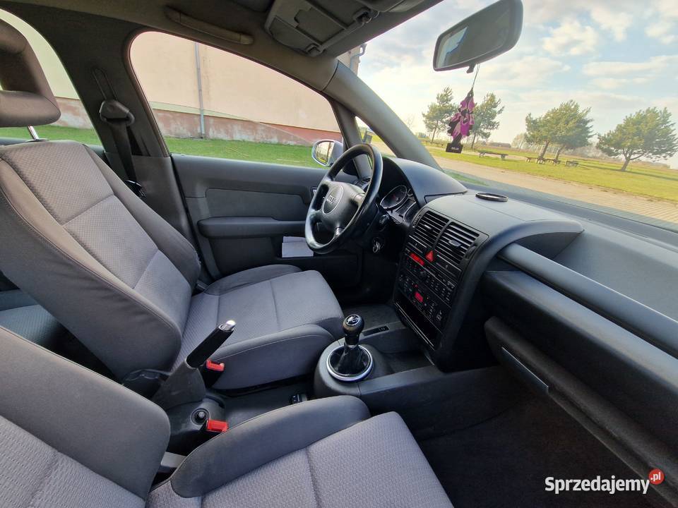 Audi A2 14TDi Dobra 4L100 Klima Bez Korozji elektryczne szyby wielkopolskie