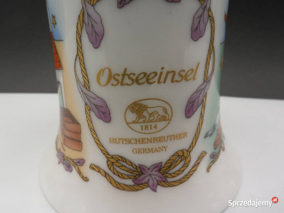 Dzwonek świąteczny porcelana HUTSCHENREUTHER z