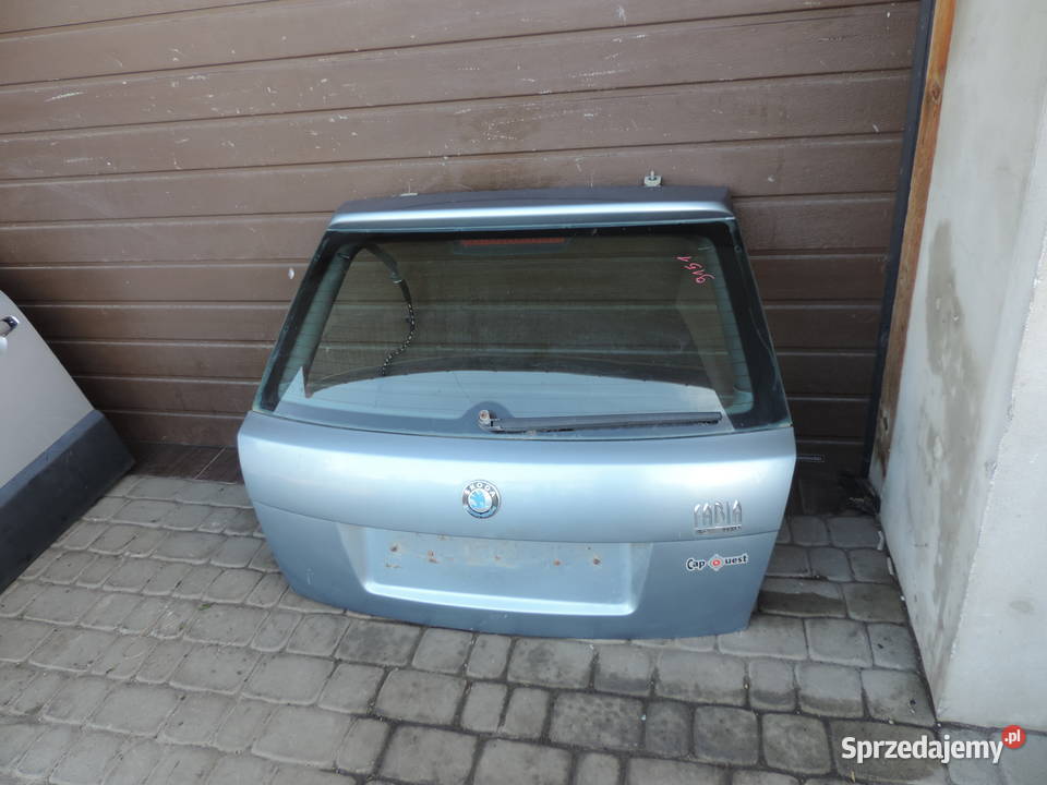 KLAPA TYŁ BAGAŻNIKA SKODA FABIA I HB 5D 9151 Klapy bagażnika Nowy Sącz
