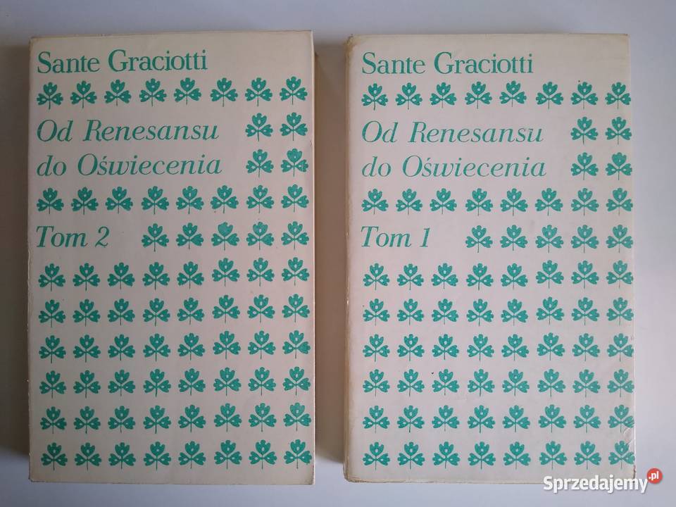 Renesansu do Oświecenia Sante Graciotti tom 1 Pozostałe Gdańsk