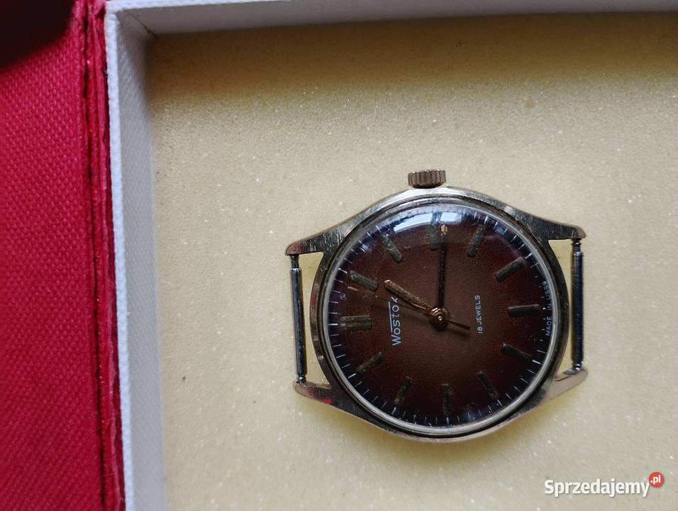 Zegarek Vostok pozłacany Stalowa Wola