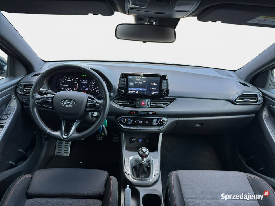 Hyundai i30 VAT 23 Fastback Nline 15TGDI 48V 160 czujnik parkowania małopolskie Myślenice