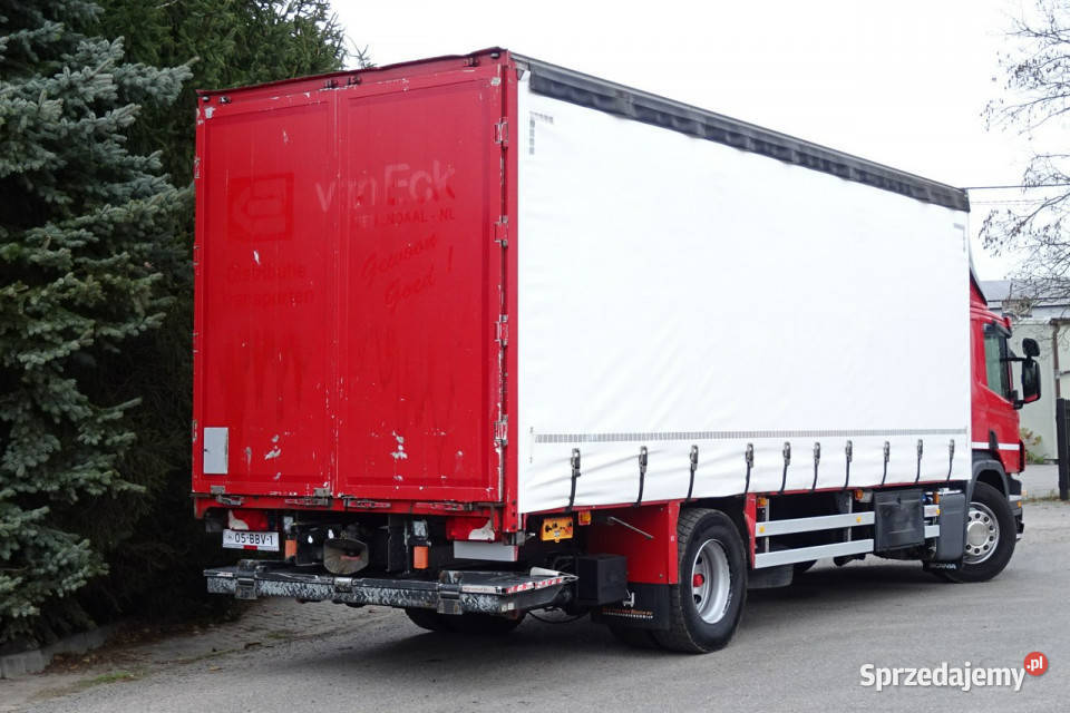 Scania P250 Euro 6 sypialna firanka 18pal winda 250KM Góra Kalwaria