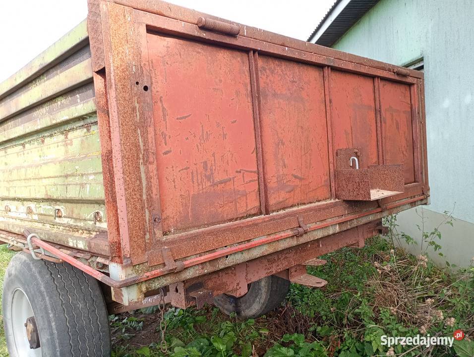 Przyczepa wywrotka jednoosiowa Sejny