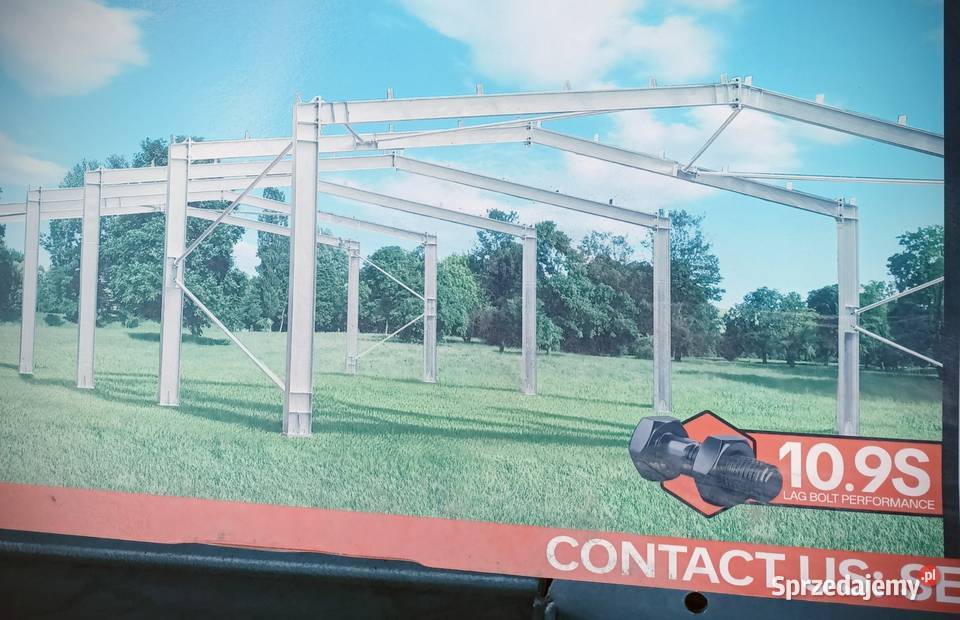 Konstrukcja hala stalowa ocynkowana 30x15x55 Prudnik