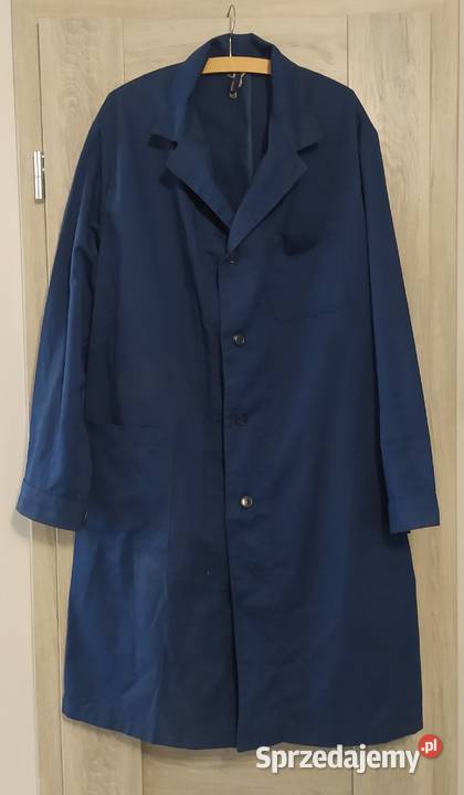 Fartuch męski ciemny niebieski Pozostałe Hajnówka