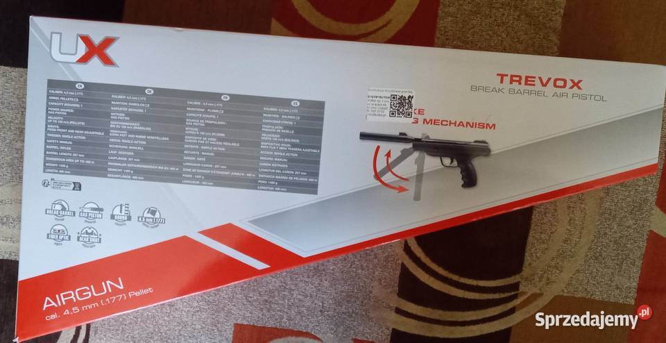 Wiatrówka Umarex Trevox 45mm Diabolo Rybnik