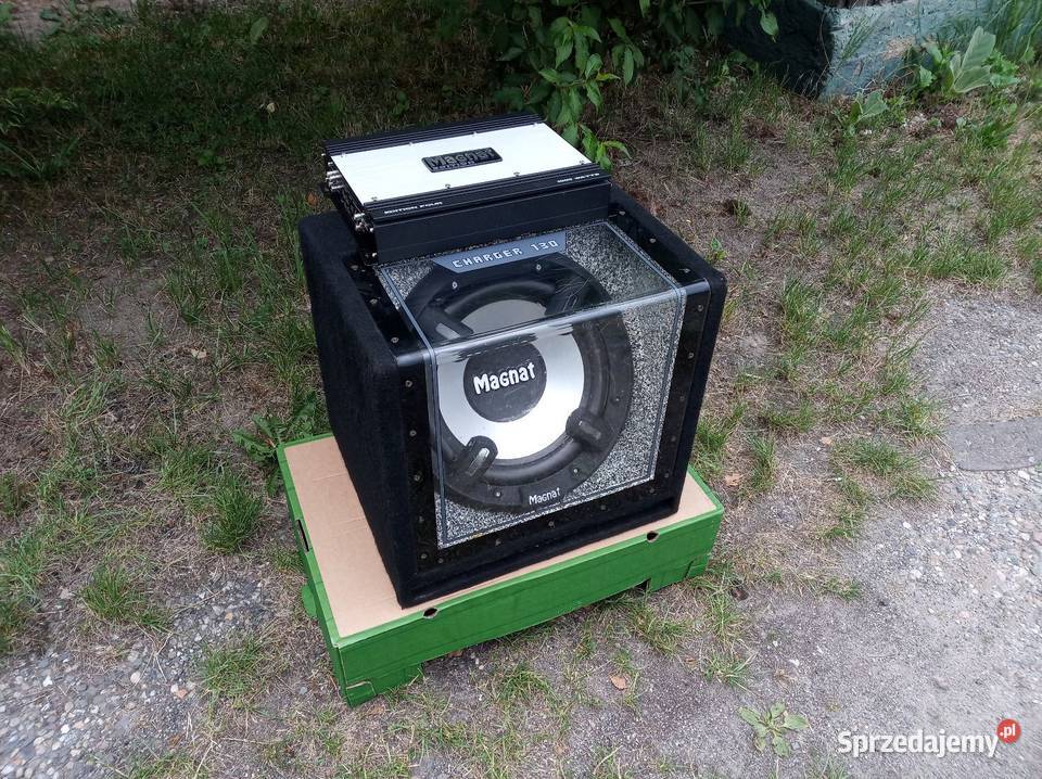 Tuba Skrzynia Basowa Subwoofer Wzmacniacz MAGNAT skrzynie basowe i tuby Dzierżoniów sprzedam