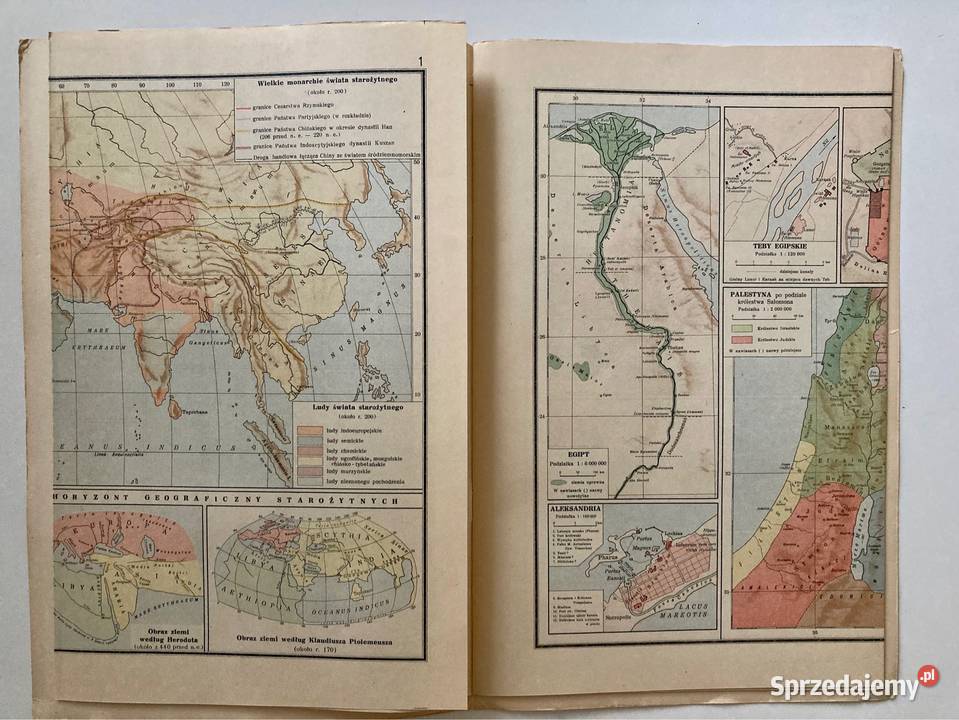 Atlas do historii starożytnej Ludwik Piotrowicz
