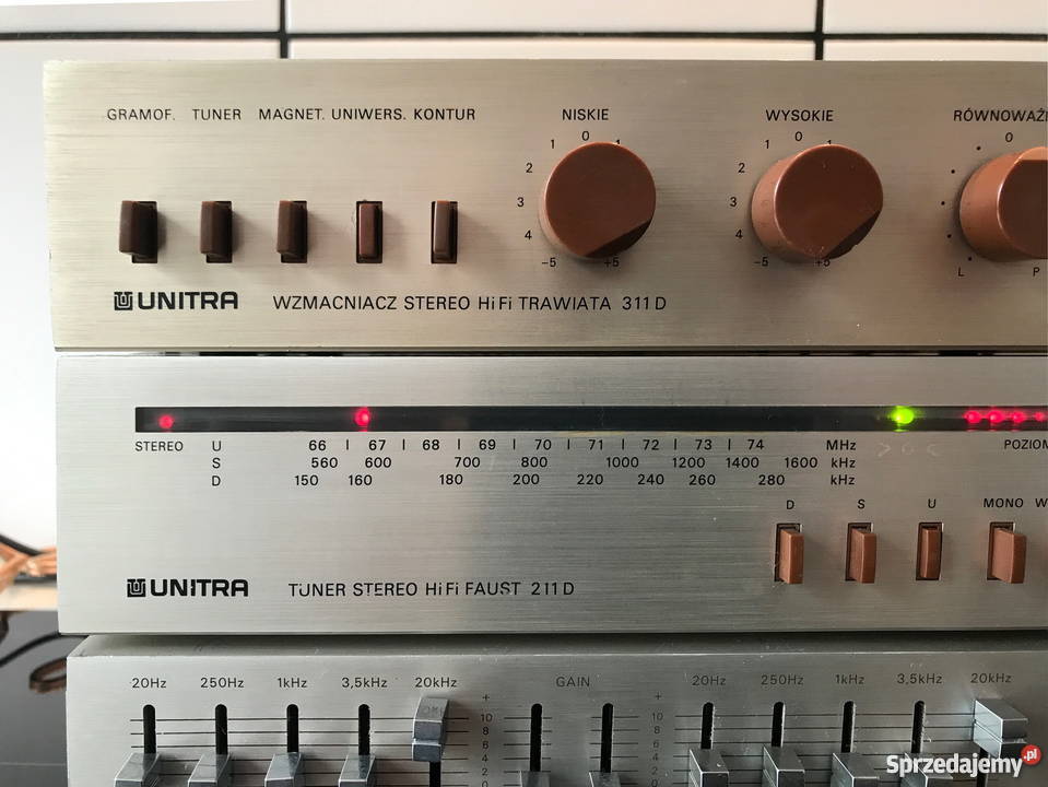 Unitra Trawiata WS 311D Faust 211D Equalizer sprzedam