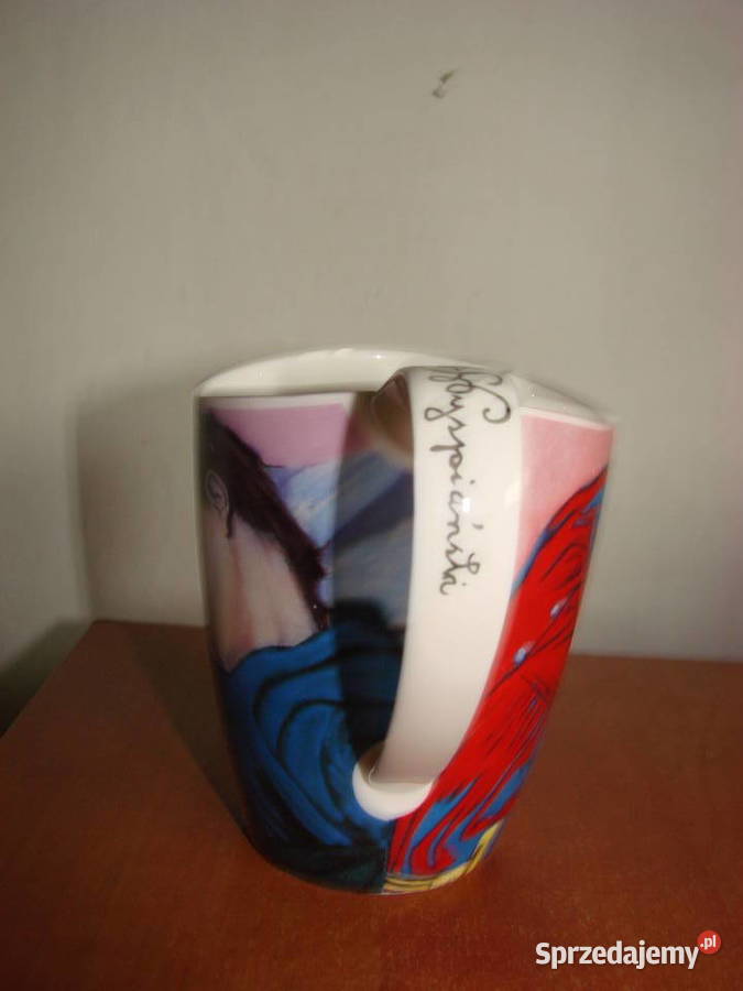 Wyspiański kubek Carmani Art Gallery Porcelana i szkło Pruszcz Gdański