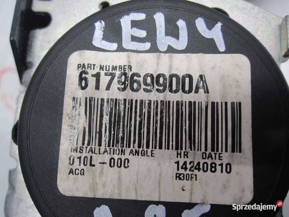 NISSAN JUKE 10r pas bezpieczeństwa lewy przód