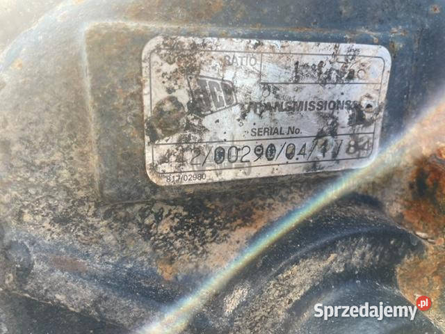 JCB 3cx skrzynia biegów części 44200290041784 wielkopolskie sprzedam