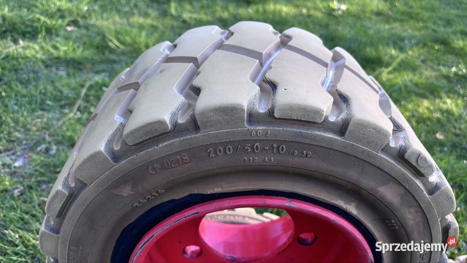Linde H20 EVO 391 zestaw kół opony pełne 2x Koziegłowy