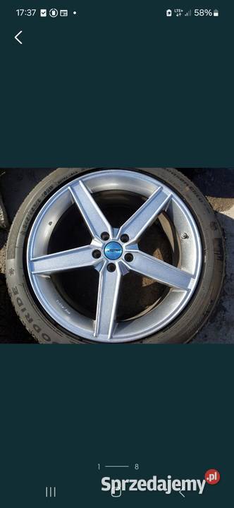 Felgi aluminiowe 19 z oponami 5x108 ET 45 Nowe sprzedam