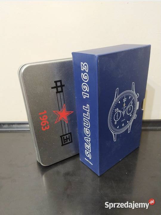 Seagull 1963 pudełko box etui na zegarek Kraków