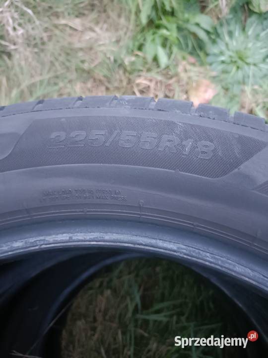 Opony letnie 6 mm Bridgestone 225 55 18