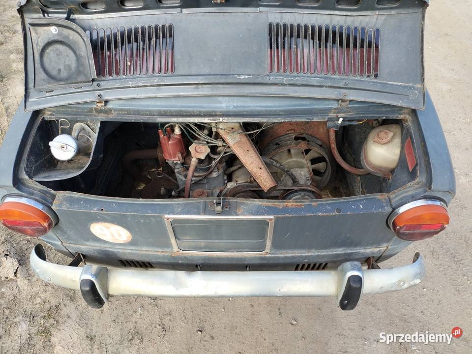 Fiat 850 sedan 1967 zabytek patyna 2/3