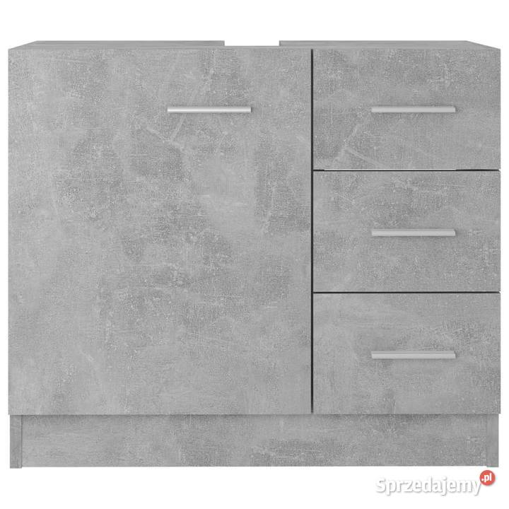 Szafka pod umywalkę szarość betonu 63x30x54 Warszawa