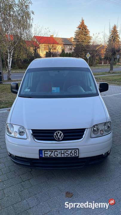 VW CADDY NIEPEŁNOSPRRAWNYCH