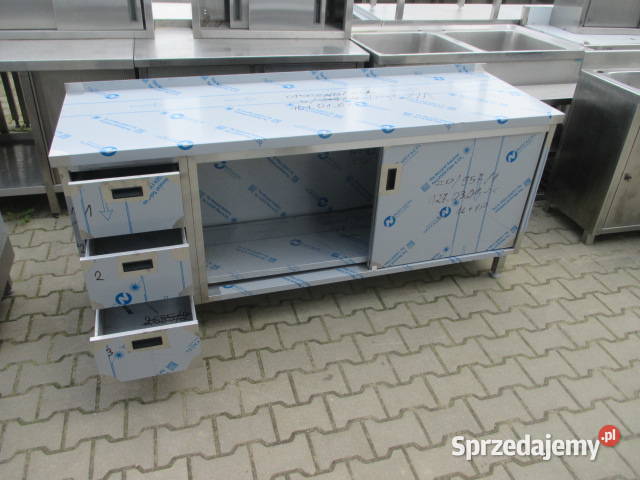 Stół Gastronomiczny Drzwi Suwane Szuflady Ostrów Wielkopolski sprzedam
