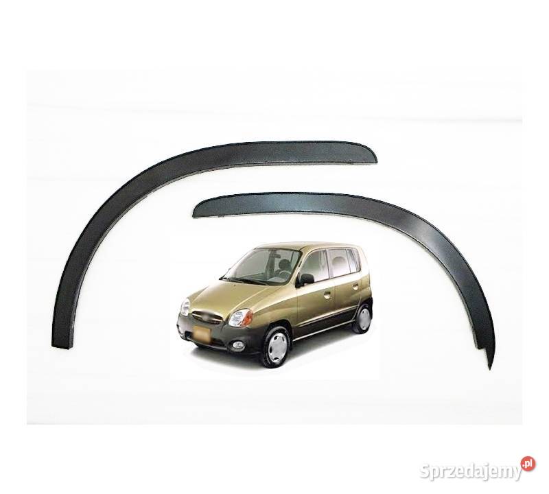 Hyundai Getz nakładki na błotnik czarny mat 4 Ostrów Wielkopolski