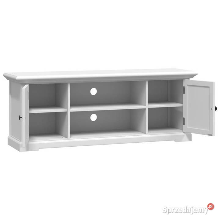 Szafka pod TV biała 110x30x41 materiał RTV Warszawa sprzedam
