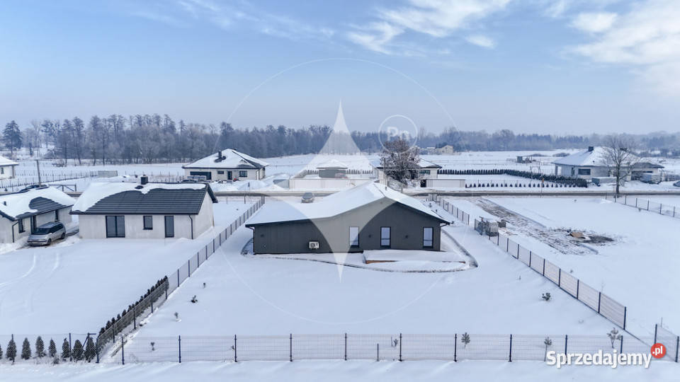 Nowoczesny dom w stanie deweloperskim Chełm siatka