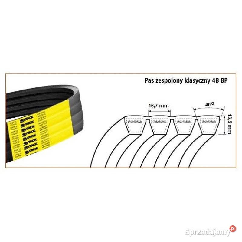 4hb2286 pas klinowy holland bs Do kombajnów