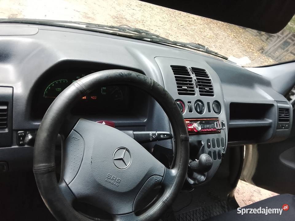 Mercedes Vito 108 przyciemniane szyby wielkopolskie Złotów