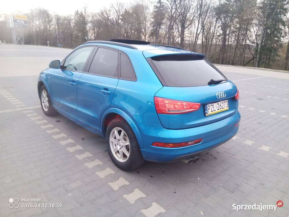 Audi Q3 2016r 2x sline manual panorama hak skóry nieuszkodzony Jastrowie sprzedam