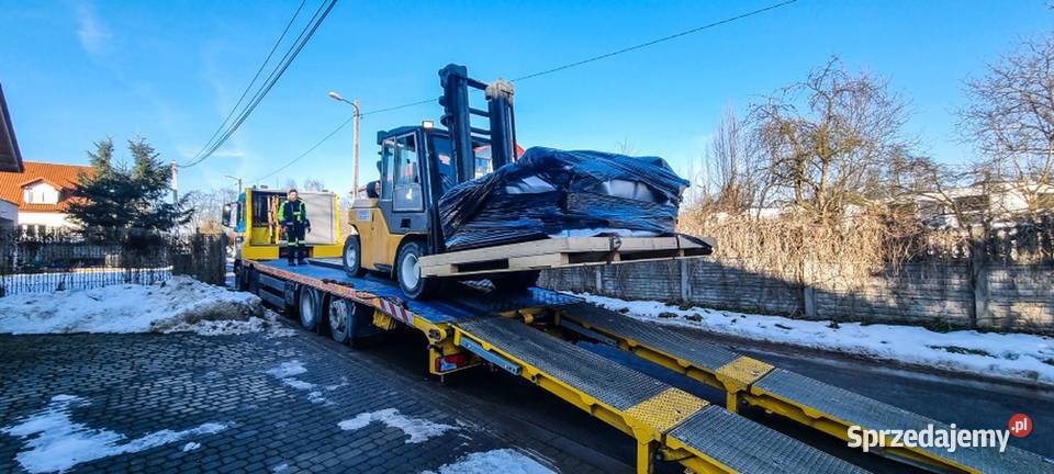 Wynajem wózków widłowych o udźwigu 15 t do 12 t małopolskie Kraków