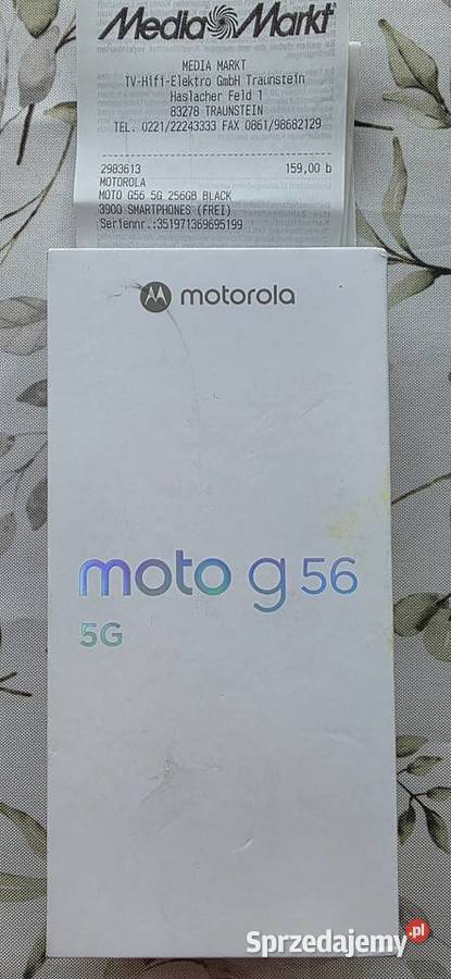 Motorola Moto G56 5G 8256GB Nowy 10 cykli Motorola podkarpackie Przemyśl