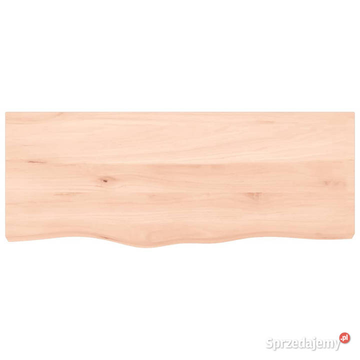 Półka ścienna pod umywalkę stal i lite drewno sprzedam