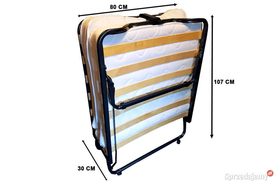 Łóżko składane komfortowe LUXOR 200x80 z Warszawa