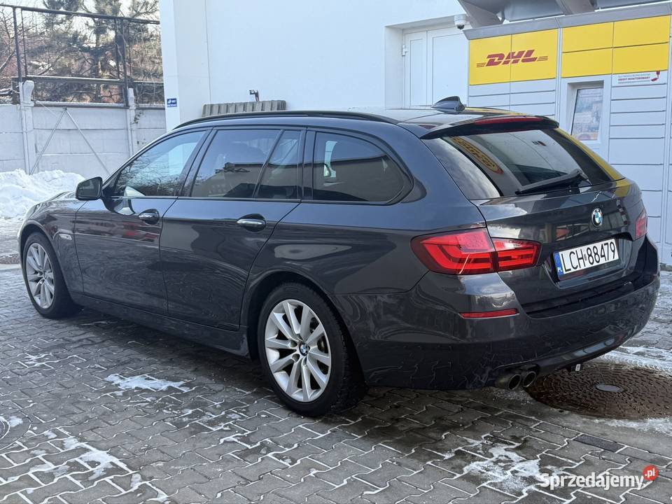 BMW F11 520d 184 2011r Automat Super Stan Długie Seria 5 Chełm