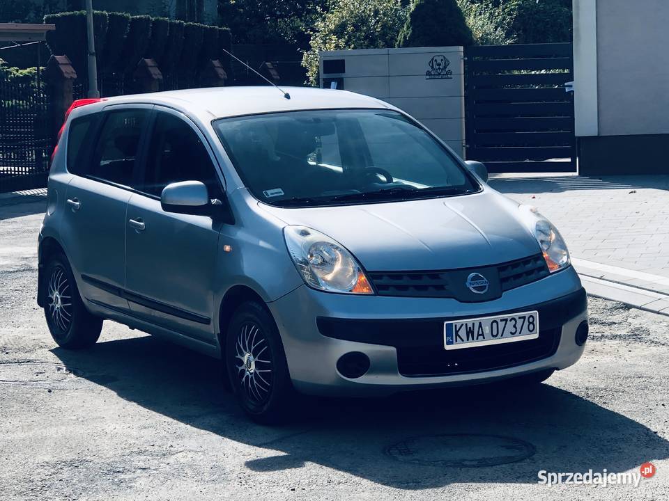 NISSAN NOTE 15dCi 90 Mega ekonomiczny nieuszkodzony podkarpackie Przeworsk