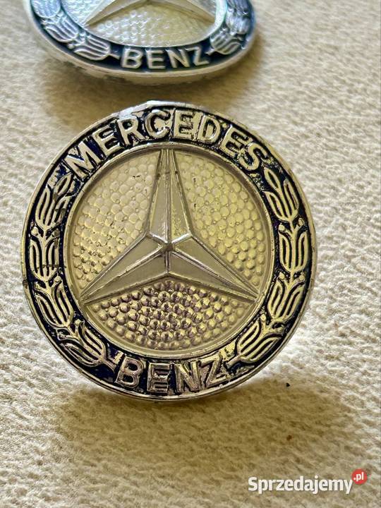Emblemat Mercedes W126 SE SEL S klasa Logo Warszawa