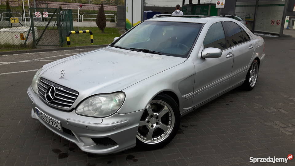 MercedesBenz W220 S320 AMG LPG Felgi CHROM 3200cm3 S-klasa Gdańsk