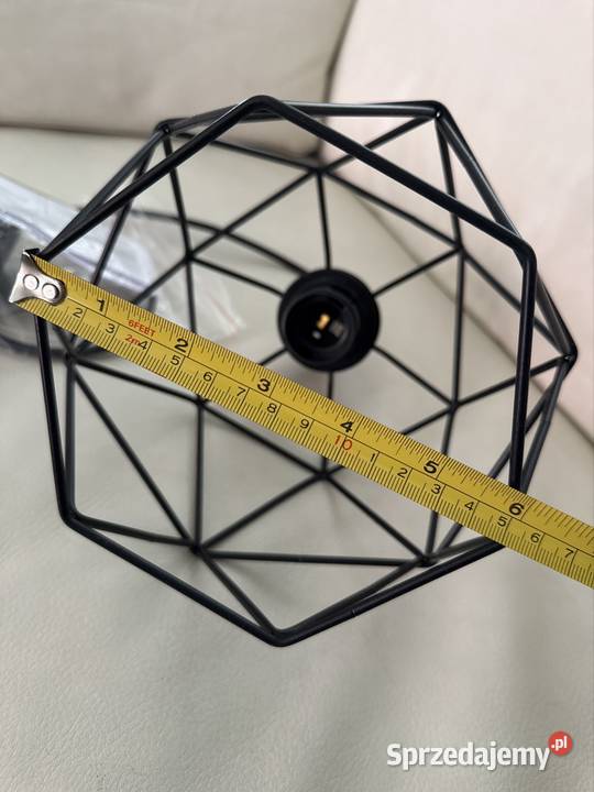 Lampa w stylu industrialnym metaloplastyka Długopole-Zdrój