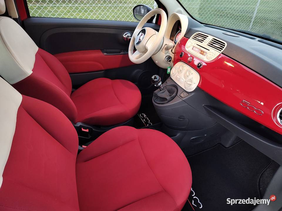 FIAT 500 09 BENZYNA centralny zamek 500 500 Leszno