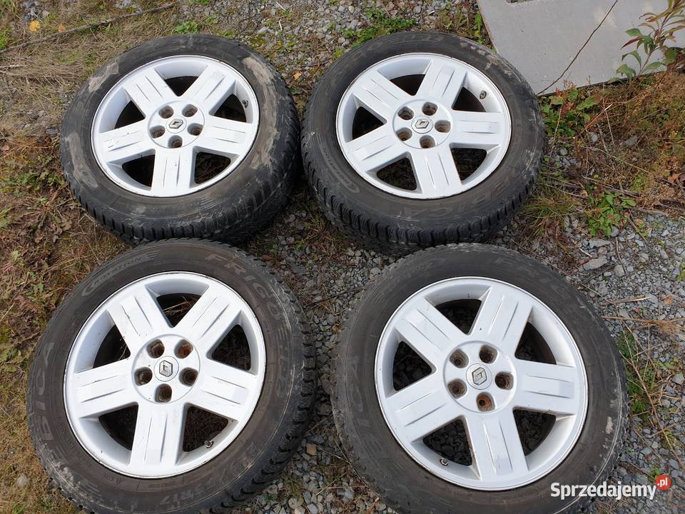 FELGI ALUMINIOWE 17 KOŁA ZIMOWE RENAULT ESPACE podkarpackie Kolbuszowa sprzedam