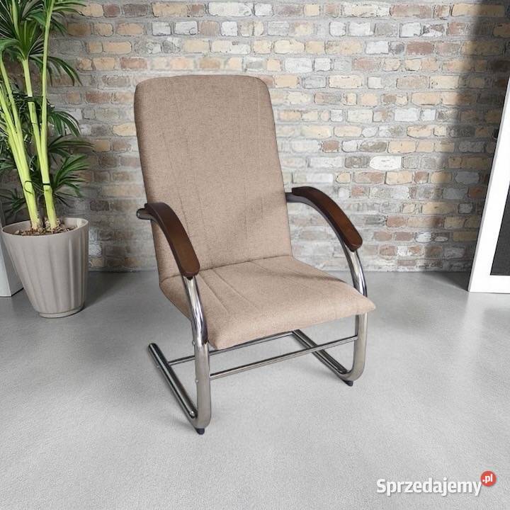 Fotel finka na metalowym stelażu różne kolory Tarchały Małe