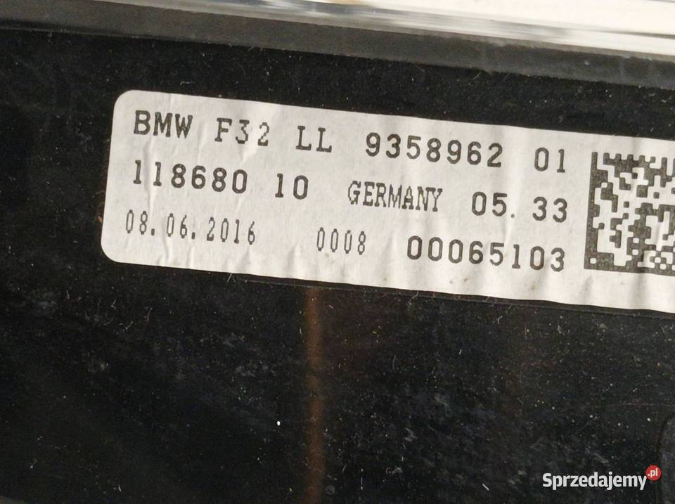 WYŚWIETLACZ HUD HEAD UP 9358962 Bmw Seria 3 VI Liczniki i zegary świętokrzyskie sprzedam