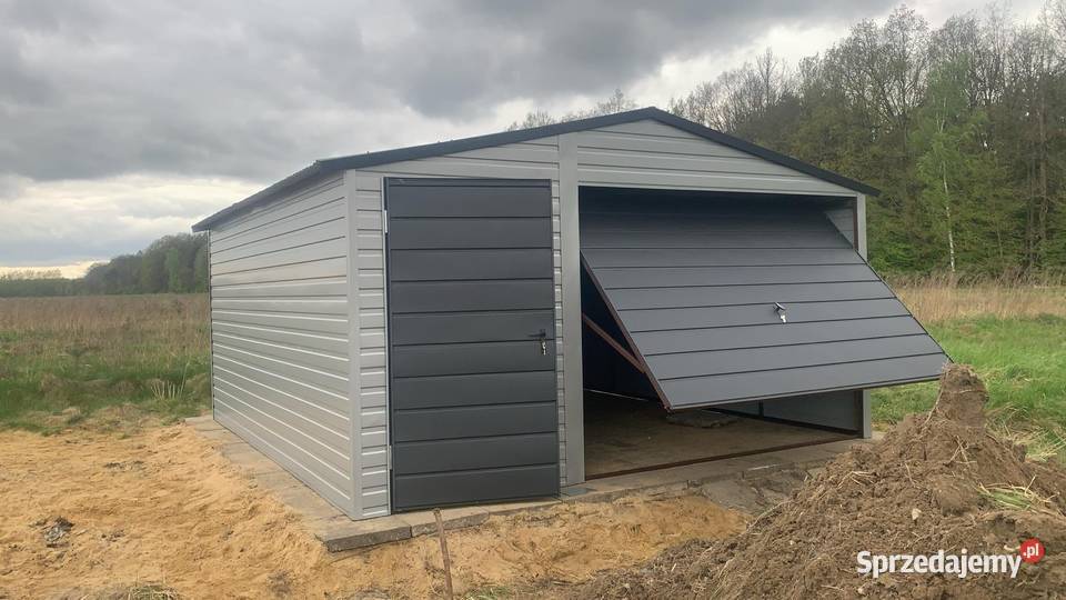 Garaże blaszane na każdy wymiar profil zamknięty