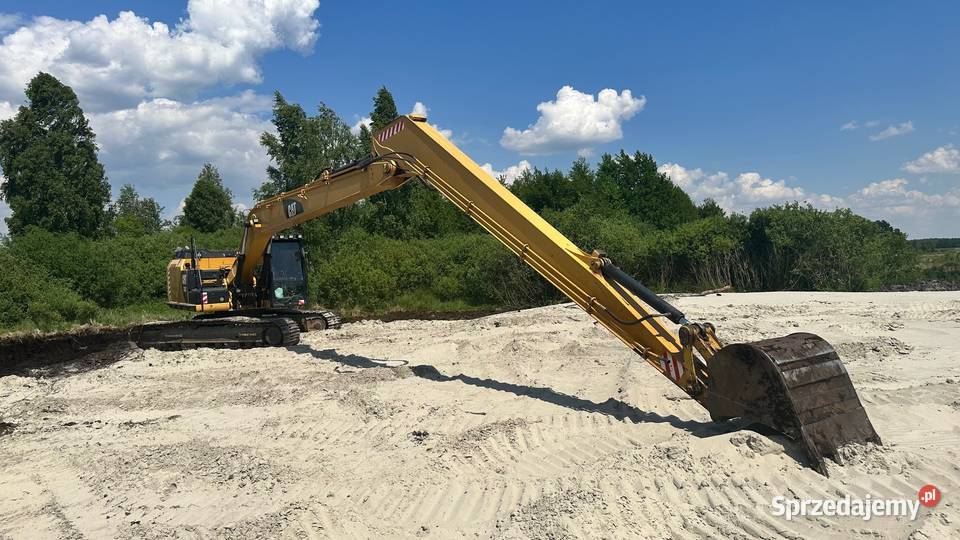 CATERPILLAR 323EL LONG REACH 17 M PREMIUM STAN Wąsewo sprzedam