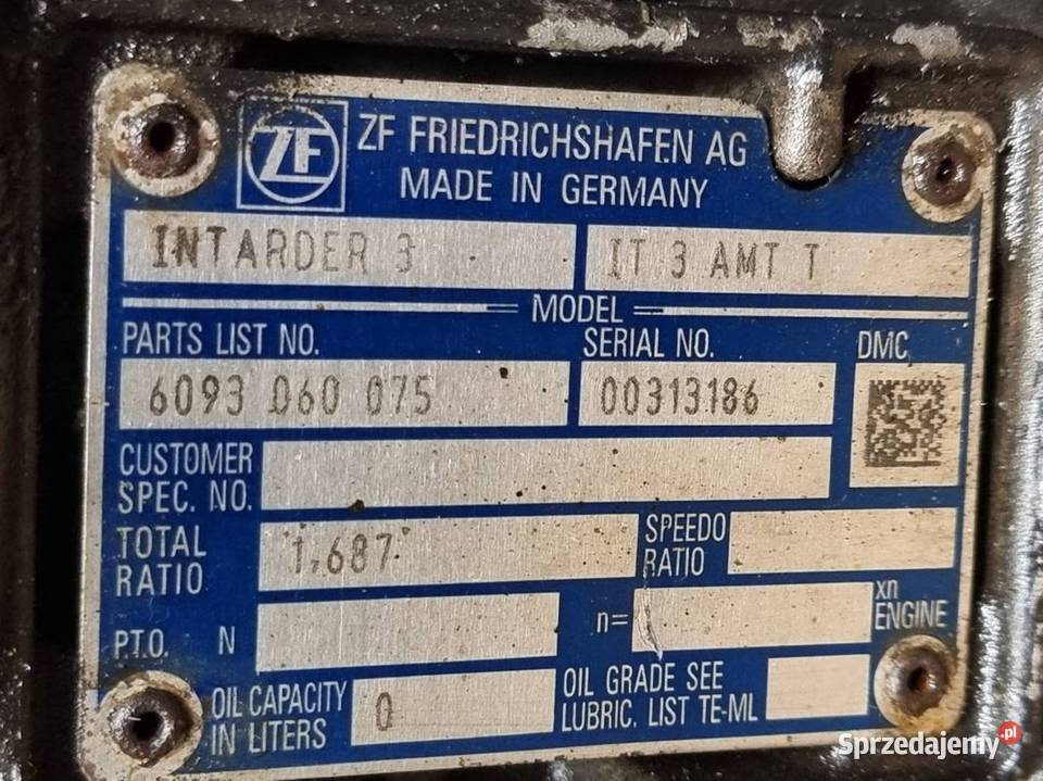 RETARDER MAN TGX 18440 12AS2131TD