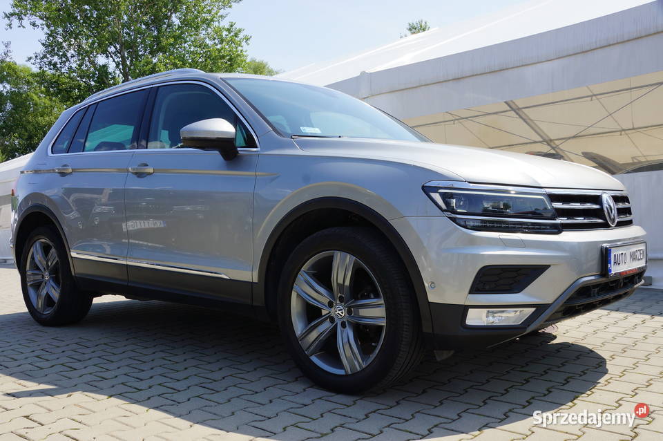 Volkswagen Tiguan 20 TDI CR 150 4x4 Virtual Navi VAT marża małopolskie Nowy Sącz