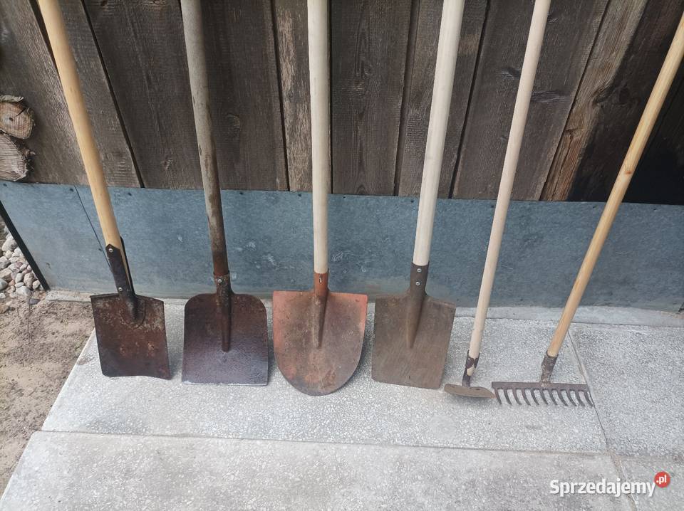 Narzędzia ogrodnicze budowlane ręczne sprzedam