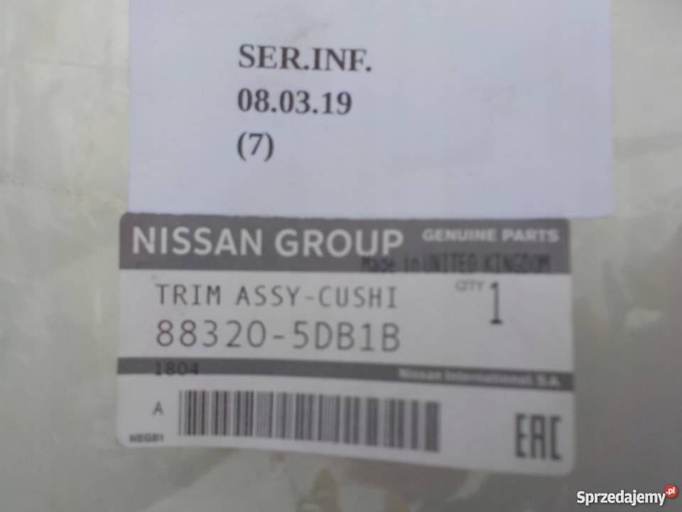 OBICIE SIEDZISKA KANAPY SKÓRA INFINITI Q30 QX30 osobowe Nowy Tomyśl sprzedam